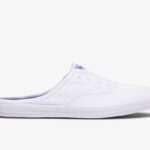Dames Moxie Mule Feat. Biologische Katoenen Witte Keds