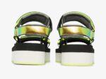 Dames Trio Platform Iriserende Multi Zwarte Keds - Afbeelding 2