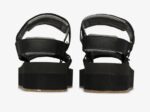 Dames Trio Platform Zwart Keds - Afbeelding 2