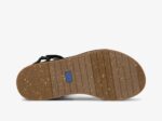 Dames Trio Platform Zwart Keds - Afbeelding 4
