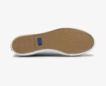 Dames Triple Kick Amp Leer Wit Keds - Afbeelding 6