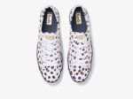 Dames Triple Kick Luipaard Canvas Keds Wit Multi - Afbeelding 3