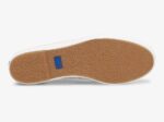 Dames Triple Kick Metallic Geweven Crème Gouden Keds - Afbeelding 4