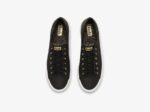 Dames Triple Kick Versterker Satijn Keds Zwart - Afbeelding 4