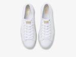 Dames Triple Up Canvas Wave Foxing White Multi Keds - Afbeelding 3