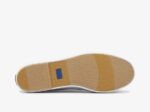 Dames Triple Up Metallic Twill Zilver Keds - Afbeelding 4