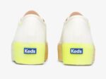 Dames Triple Up Ombre Foxing Keds Wit Multi - Afbeelding 2
