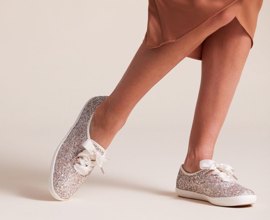 Dames X Kate Spade New York Champion Glitter Rose Gouden Multikeds - Afbeelding 4