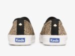 Dames X Kate Spade New York Dubbeldekker Tiny Dot Kalfshaar Tan Zwart Keds - Afbeelding 2