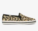 Dames X Kate Spade New York Kalfshaar Slip Op Keds Leopard