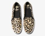 Dames X Kate Spade New York Kalfshaar Slip Op Keds Leopard - Afbeelding 5