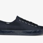 Dames X Kate Spade New York Kickstart Logo Foxing Satijnblauw Keds