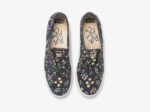 Dames X Rifle Paper Co. Chillax Petite Fleurs Bedrukte Marineblauwe Multikeds - Afbeelding 4