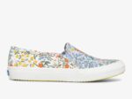 Dames X Rifle Paper Co. Dubbeldekker Wildhout Blauw Wit Keds