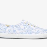 Dames X Rifle Paper Co. Kampioen Volière Keds Wit Blauw