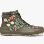 Dames X Rifle Paper Co. Scoutslaars Waterafstotend Botanisch Canvas Thinsulatetrade Olijf Keds