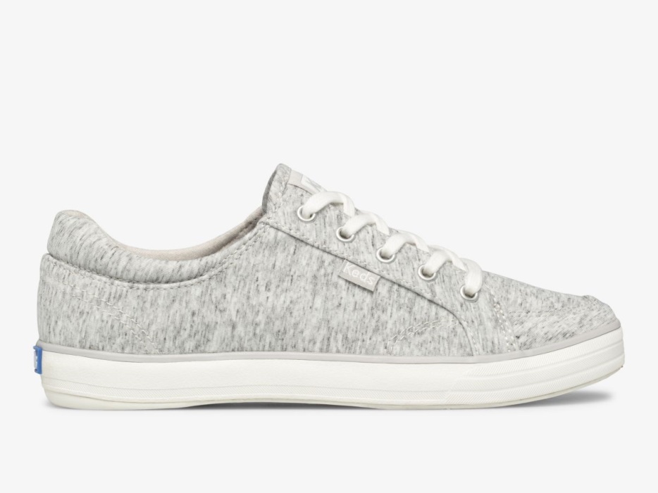 damescentrum_ll_jersey_grijs_keds.jpg Damescentrum Ll Jersey Grijs Keds - Afbeelding 1