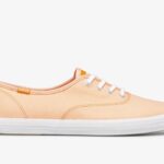 Dameskampioen Canvas Neon Wasbare Neon Koraal Keds