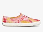 Dameskampioen Canvas Tie Dye Roze Oranje Keds
