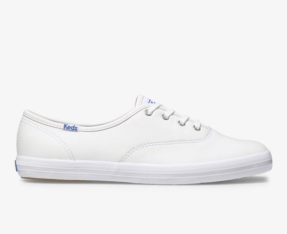dameskampioen_originelen_lederen_keds_wit.jpg Dameskampioen Originelen Lederen Keds Wit - Afbeelding 1