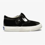 Daphne Patent Sneaker Voor Grote Kinderen Zwart Keds