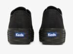 Driedubbele Zwarte Keds Voor Dames - Afbeelding 2