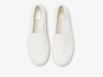 Dubbeldekker Gehaakt Dames Wit Keds - Afbeelding 3