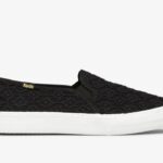 Dubbeldekker Gehaakte Keds Dames Zwart