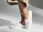 Dubbeldekker Muiltje Faux Shearling Keds Crème Voor Dames - Afbeelding 2