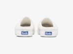 Dubbeldekker Muiltje Faux Shearling Keds Crème Voor Dames - Afbeelding 3