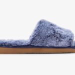 Fuzzy Slipper Dames Keds Blauw