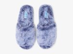 Fuzzy Slipper Dames Keds Blauw - Afbeelding 3