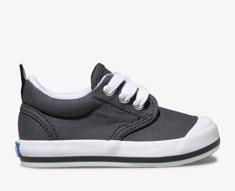 graham_sneaker_voor_kleine_kinderen_navy_keds.jpg Graham Sneaker Voor Kleine Kinderen Navy Keds - Afbeelding 1