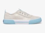 Grote Kid's Topkick Wasbare Slip-on Keds Grijs Iriserend