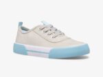 Grote Kid's Topkick Wasbare Slip-on Keds Grijs Iriserend - Afbeelding 6