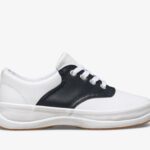 Grote Kinder Schooldagen Sneaker Wit/klassiek Marineblauw Keds