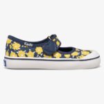 Grote Kinderharper Vintage Indigo/bloemen Keds