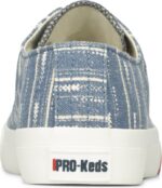 Heren Unisex Royal Lo Geweven Streep Keds Indigo - Afbeelding 5