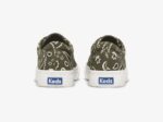 Jump Kick Voor Dames. Biologische Bandana Olijf Keds - Afbeelding 3