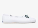Keds Badstof Canvas Voor Dames Wit Multi