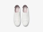 Keds Dames Ace Leer Wit Bordeaux - Afbeelding 4