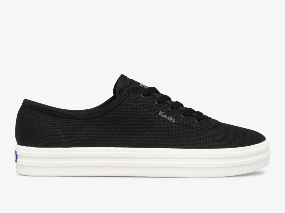 keds_dames_breezie_canvas_zwart.jpg Keds Dames Breezie Canvas Zwart - Afbeelding 1