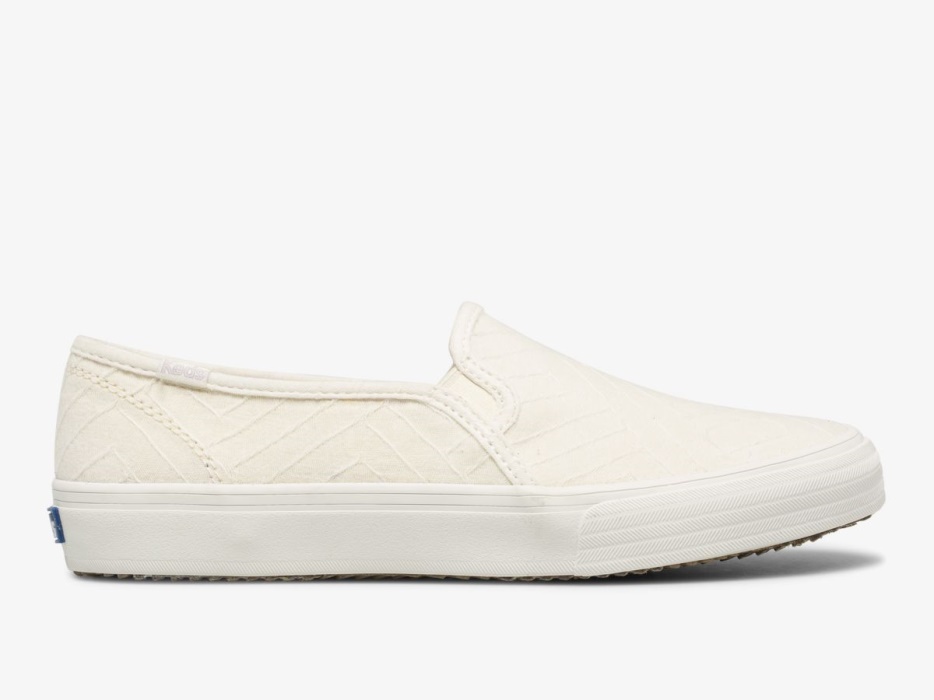 keds_dames_dubbeldekker_geo_jersey_creme.jpg Keds Dames Dubbeldekker Geo Jersey Crème - Afbeelding 1