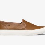 Keds Dames Dubbeldekker Leer Cognac