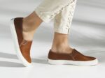Keds Dames Dubbeldekker Leer Cognac - Afbeelding 4