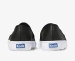 Keds Dames Dubbeldekker Leer Zwart - Afbeelding 3