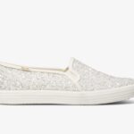 Keds Dames X Kate Spade New York Dubbeldekker Glitter Crème