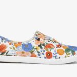 Keds Dames X Rifle Paper Co. Chillax Citrus Tuinfeest Wit Multi