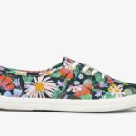 Keds Dames X Rifle Paper Co. Kampioen Duiventil Marine Multi