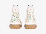 Keds Dames X Rifle Paper Co. Rowan Regenlaars Menagerie Wit Groen - Afbeelding 3